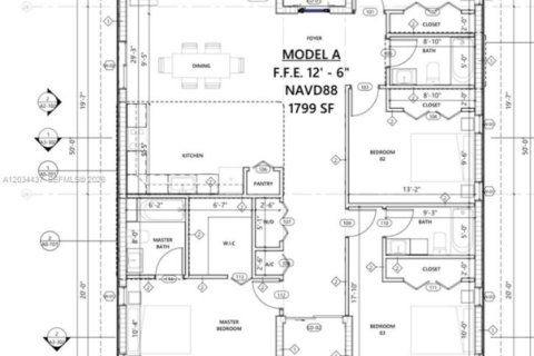 Casa en Pompano Beach, Florida 4 dormitorios № 2253787
