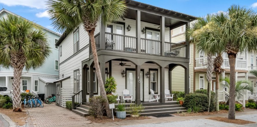 House in Inlet Beach, Florida 4 bedrooms, 231.33 sq.m. № 590245