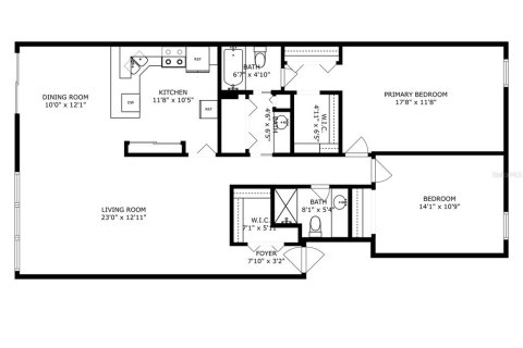 Condominio en venta en Clearwater, Florida, 2 dormitorios, 117.99 m2 № 1906635 - foto 23