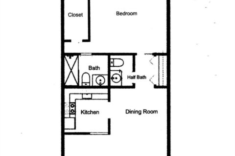 Condo in West Palm Beach, Florida, 1 bedroom  № 1168942 - photo 1