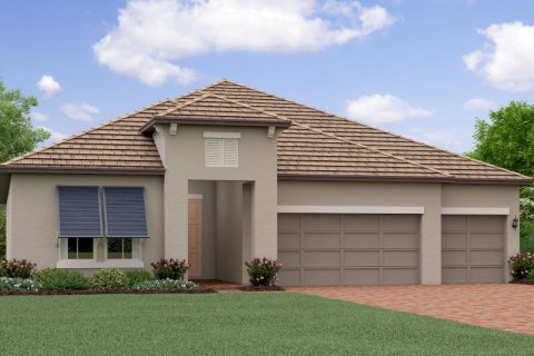 House in Mirada Active Adult in San Antonio, Florida 3 bedrooms, 258 sq.m. № 405083 - photo 1