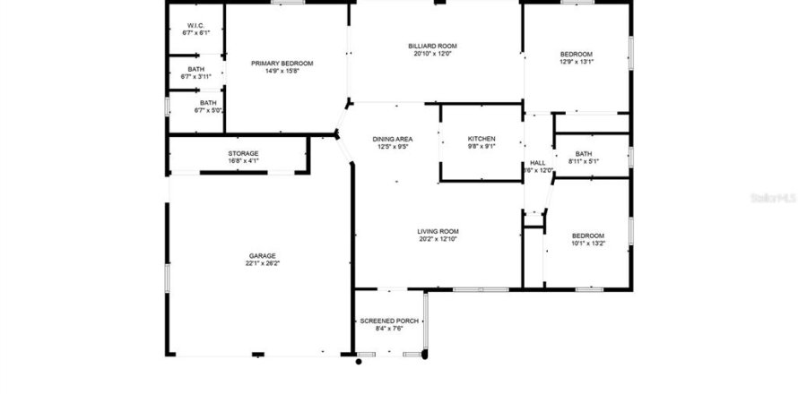 House in Punta Gorda, Florida 3 bedrooms, 135.36 sq.m. № 1619045