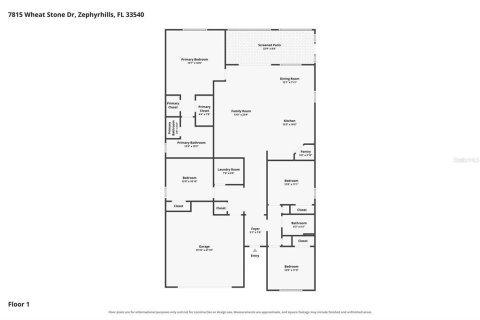 Villa ou maison à vendre à Zephyrhills, Floride: 4 chambres, 188.96 m2 № 2236981 - photo 27