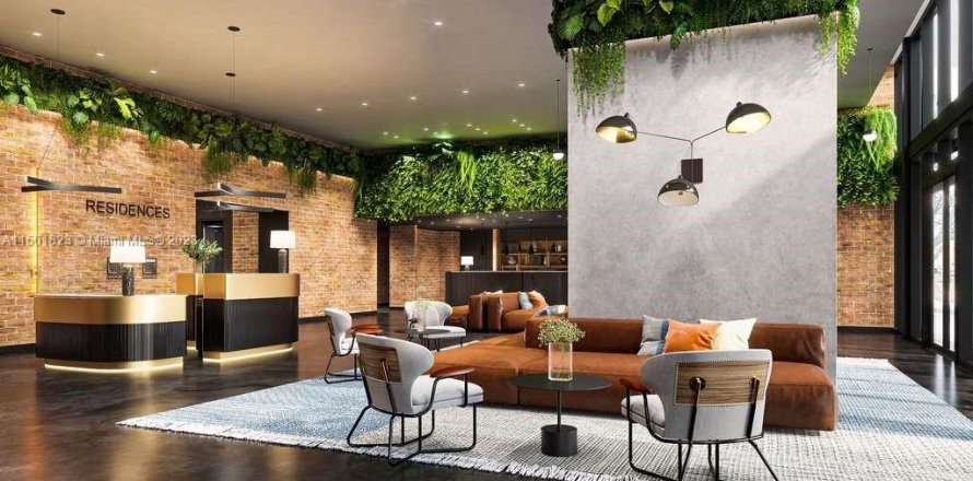 Кондоминиум с 1 спальней в Майами, Флорида № 1984831