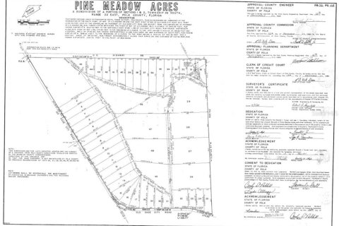 Terreno en venta en Kathleen, Florida № 1915170 - foto 15