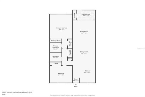 Condo in New Smyrna Beach, Florida, 2 bedrooms  № 2124505 - photo 4