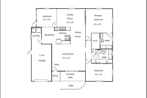 Casa en venta en Tamarac, Florida, 3 dormitorios, 116.78 m2 № 2175646 - foto 2