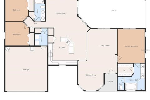 House in Grand Island, Florida 3 bedrooms, 177.81 sq.m. № 1835985 - photo 24
