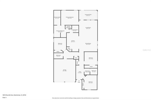 Casa en venta en Kissimmee, Florida, 4 dormitorios, 199.83 m2 № 2385770 - foto 30