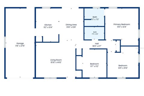 House in Gainesville, Florida 3 bedrooms, 140.47 sq.m. № 2138377 - photo 25