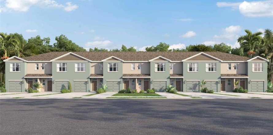 Townhouse in Ruskin, Florida 3 bedrooms, 136.01 sq.m. № 1789361
