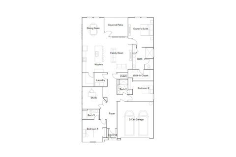 Townhouse floor plan «200SQM BRINDLEY», 3 bedrooms in BELLECHASE