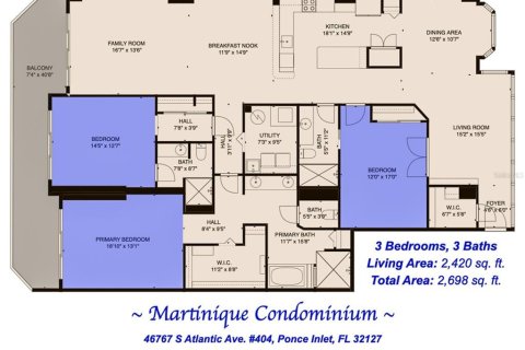 Condominio en venta en Ponce Inlet, Florida, 3 dormitorios, 224.82 m2 № 1545638 - foto 20