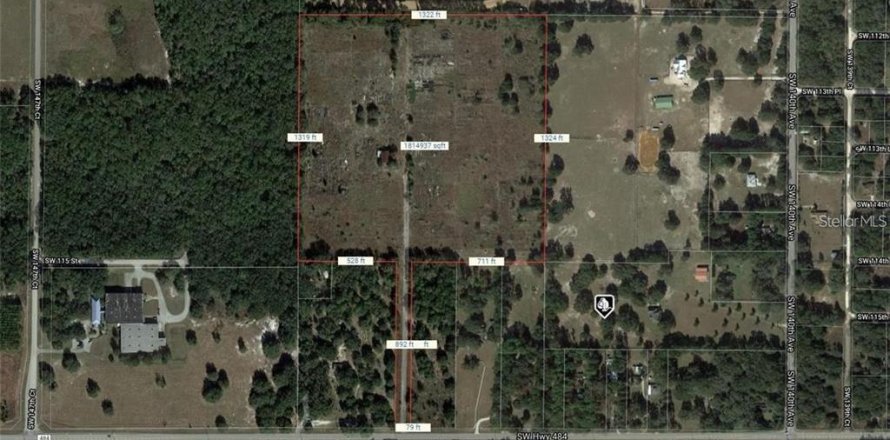 Terreno en Dunnellon, Florida № 215367