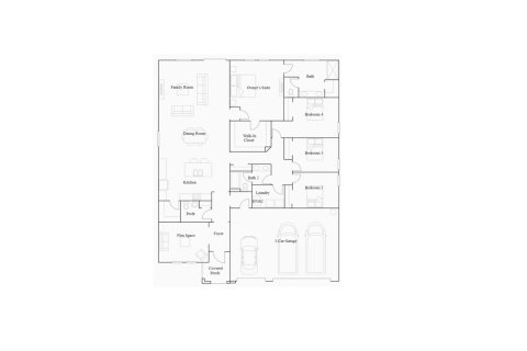 Дом в Wind Meadows South в Бартоу, Флорида 4 комнаты, 227м2 № 285465