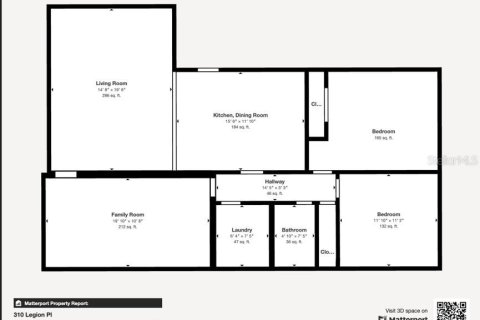 House in Port Orange, Florida 2 bedrooms, 98.48 sq.m. № 1717244 - photo 4