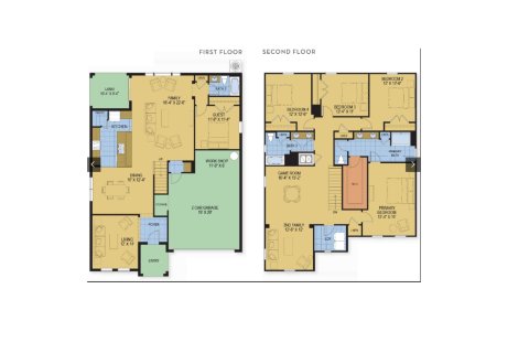 House floor plan «floor Wilshire», 5 rooms in Greenfield Village