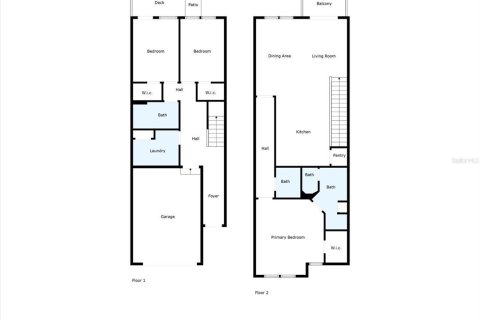Townhouse in Tampa, Florida 3 bedrooms, 140.28 sq.m. № 1869017 - photo 28