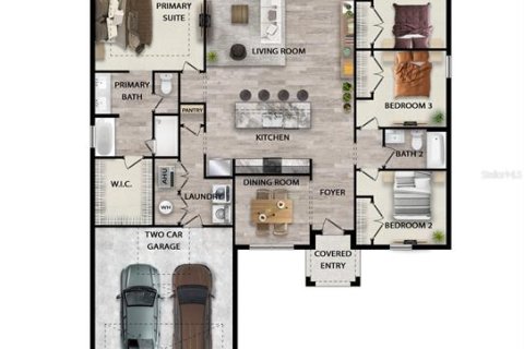 House in North Port, Florida 4 bedrooms, 168.15 sq.m. № 1797253 - photo 2