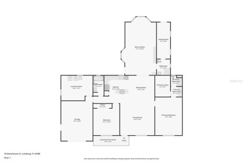 House in Leesburg, Florida 3 bedrooms, 199.37 sq.m. № 2299861 - photo 2