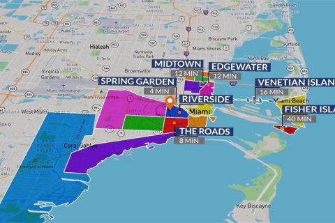 Снять в аренду виллу или дом в Майами, Флорида 2 спальни, 71.53м2, № 1964214 - фото 6