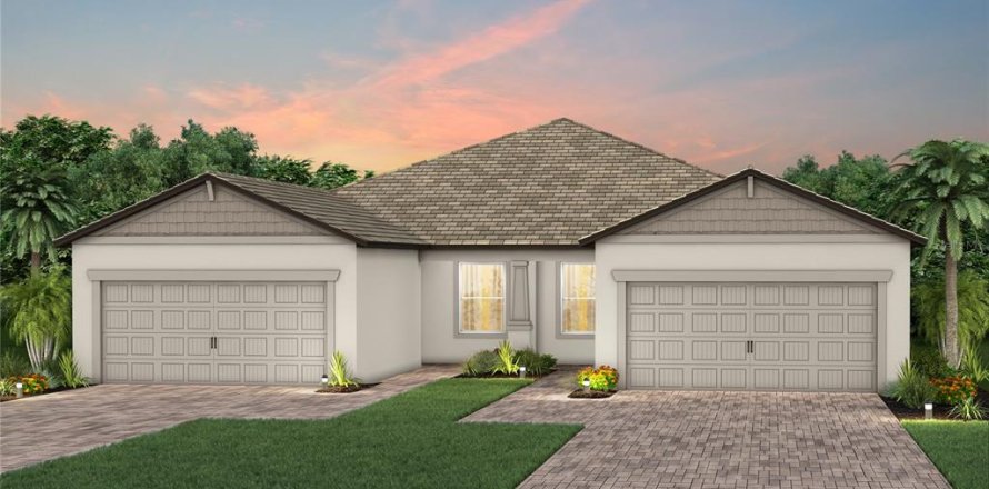 Duplex in Parrish, Florida 2 bedrooms, 146.69 sq.m. № 2115549