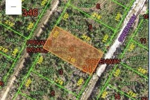 Land in Indian lake estates, Florida № 2163220