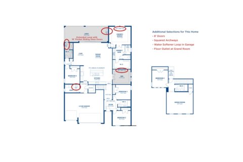 House floor plan «4BR-3», 4 bedrooms in Crosswind Point