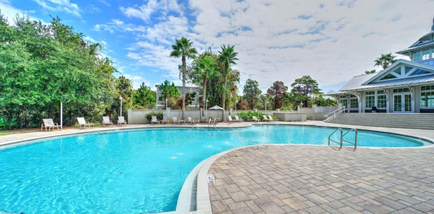 House in Inlet Beach, Florida 3 bedrooms, 208.01 sq.m. № 558866