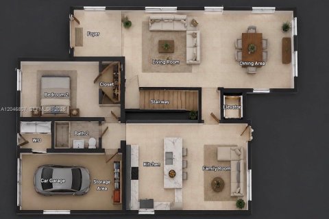 Villa ou maison à louer à Miami Beach, Floride: 4 chambres, 310.11 m2 № 2252477 - photo 29