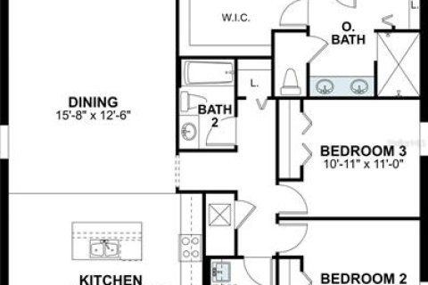 Villa ou maison à vendre à Wimauma, Floride: 3 chambres, 194.72 m2 № 2093898 - photo 2