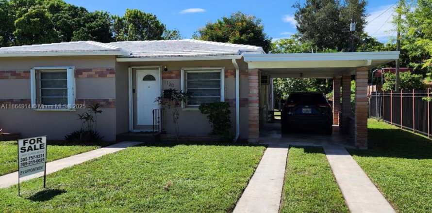 House in North Miami, Florida 2 bedrooms, 78.13 sq.m. № 1897009