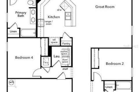 House in Palm Coast, Florida 4 bedrooms, 186.08 sq.m. № 1557317 - photo 3