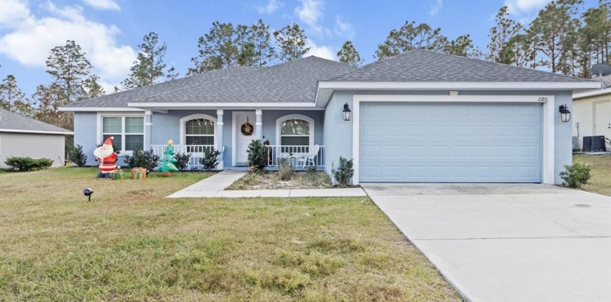 House in Citrus Springs, Florida 3 bedrooms, 183.95 sq.m. № 1549936