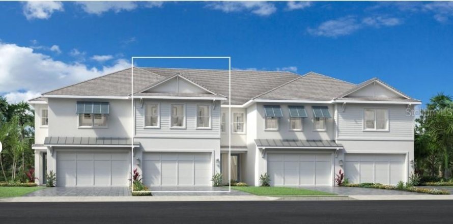 Townhouse in Palm Harbor, Florida 3 bedrooms, 211.26 sq.m. № 2408632
