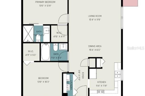 Condo in Ormond Beach, Florida, 2 bedrooms № 2109340 - photo 30