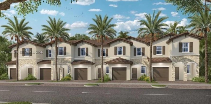 Townhouse in Homestead, Florida 4 bedrooms, 169.83 sq.m. № 2078527