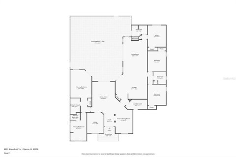 Villa ou maison à vendre à Odessa, Floride: 4 chambres, 267.37 m2 № 2405628 - photo 8