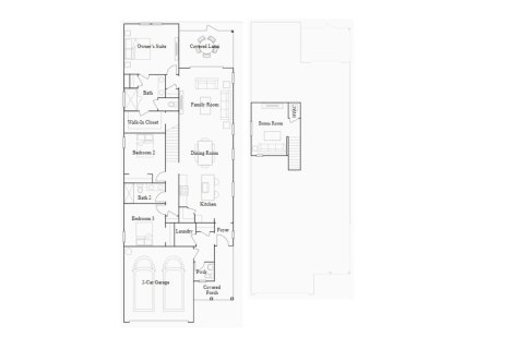Планировка виллы или дома «181SQM» 3 спальни в ЖК STILLWATER