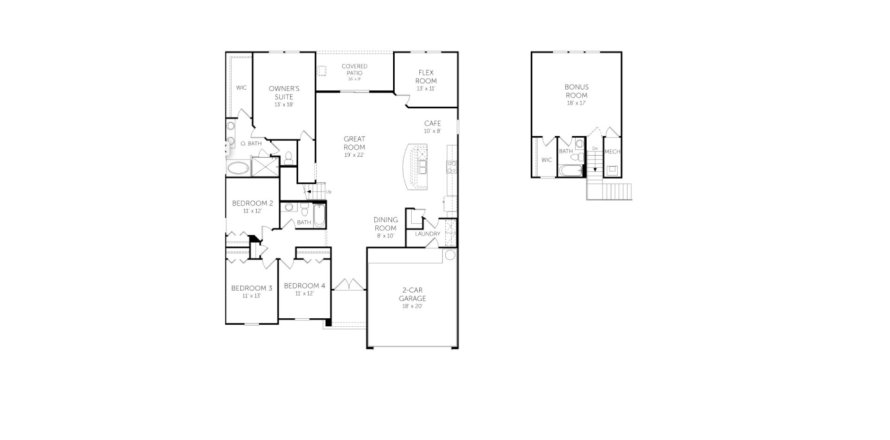 Casa en Beacon Lake by Dream Finder Homes en Saint Augustine, Florida 4 dormitorios, 249 m2 № 453624