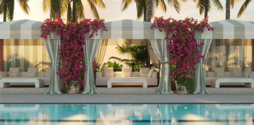 Condominio en Hallandale Beach, Florida, 1 dormitorio № 963813