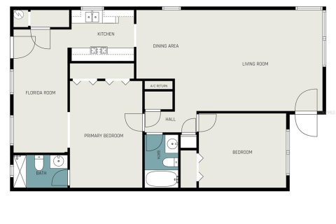Condo in Saint Petersburg, Florida, 2 bedrooms № 2109285 - photo 26