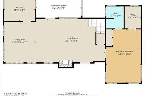 Casa en venta en Crystal River, Florida, 2 dormitorios, 167.04 m2 № 1826956 - foto 15