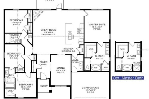House in North Port, Florida 3 bedrooms, 196.67 sq.m. № 1900692 - photo 2