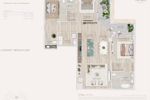 Купить кондоминиум в Майами, Флорида 2 спальни, 179.02м2, № 2068249 - фото 25