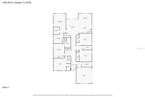 Villa ou maison à vendre à Apopka, Floride: 5 chambres, 320.98 m2 № 2120744 - photo 6