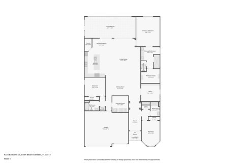 Casa en alquiler en Palm Beach Gardens, Florida, 3 dormitorios, 264.96 m2 № 1161690 - foto 1