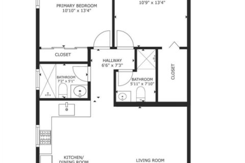 Condominio en venta en Delray Beach, Florida, 2 dormitorios, 81.75 m2 № 2081853 - foto 28