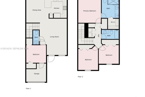 Townhouse in Miami, Florida 3 bedrooms, 133.87 sq.m. № 2076250 - photo 18