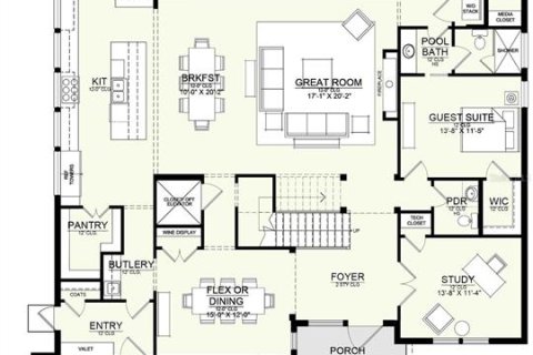 Купить виллу или дом в Тампа, Флорида 10 комнат, 510.59м2, № 1276632 - фото 5